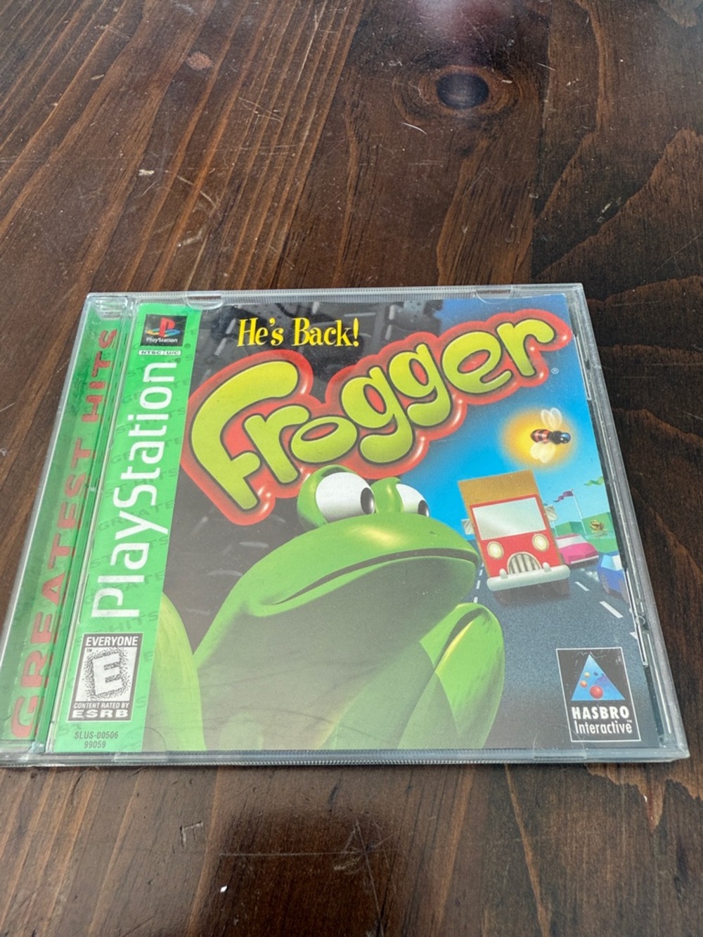 Sony Frogger PlayStation Greatest Hits Green